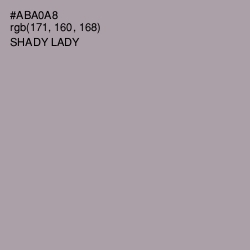 #ABA0A8 - Shady Lady Color Image
